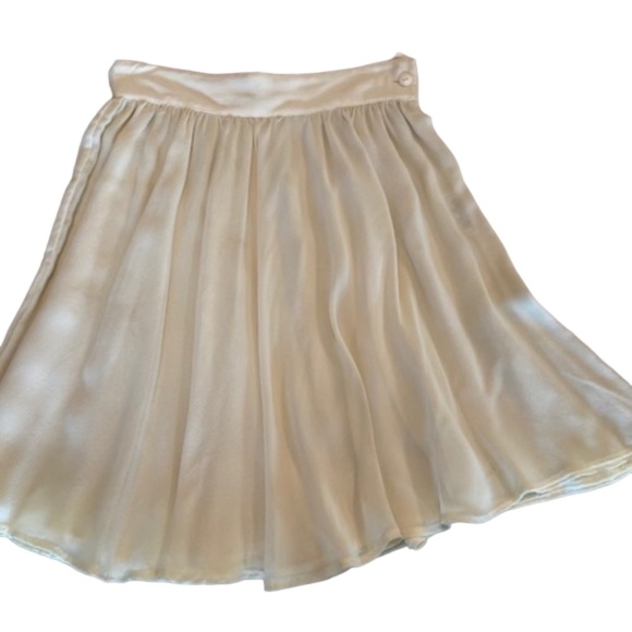 Byblos Dresses & Skirts - Organza Skirt,  Ecru (off white), size small
